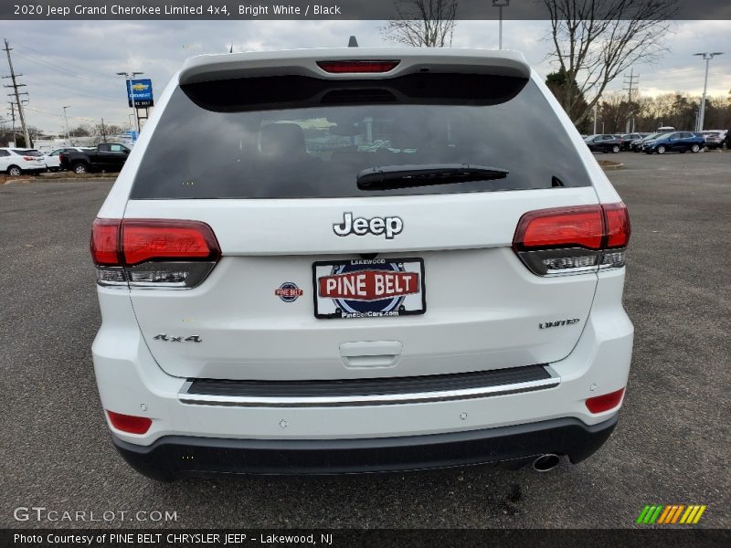 Bright White / Black 2020 Jeep Grand Cherokee Limited 4x4