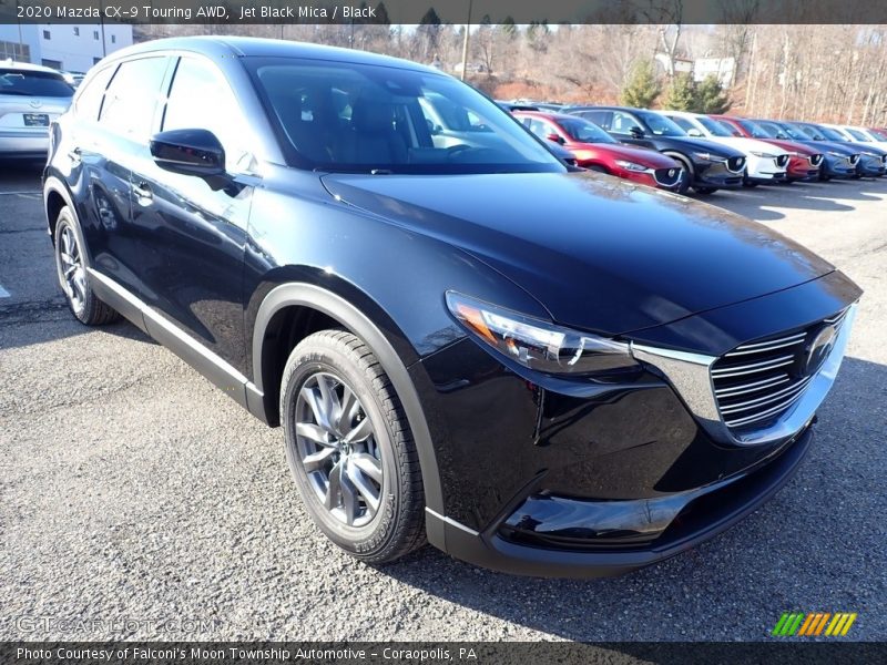 Jet Black Mica / Black 2020 Mazda CX-9 Touring AWD