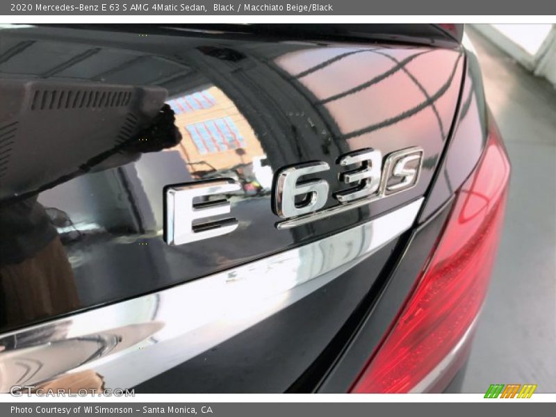 Black / Macchiato Beige/Black 2020 Mercedes-Benz E 63 S AMG 4Matic Sedan
