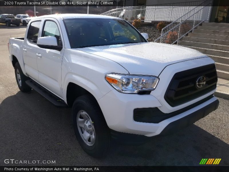 Front 3/4 View of 2020 Tacoma SR Double Cab 4x4