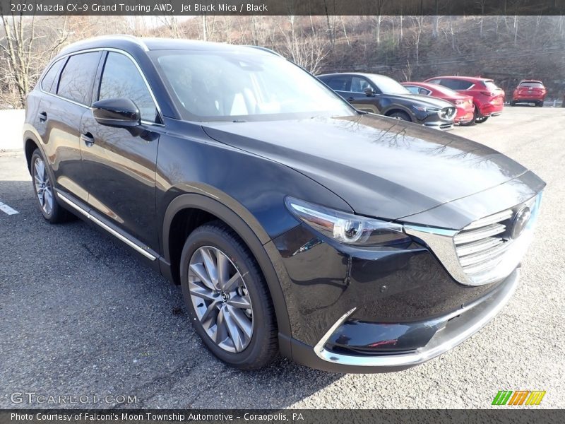 Jet Black Mica / Black 2020 Mazda CX-9 Grand Touring AWD