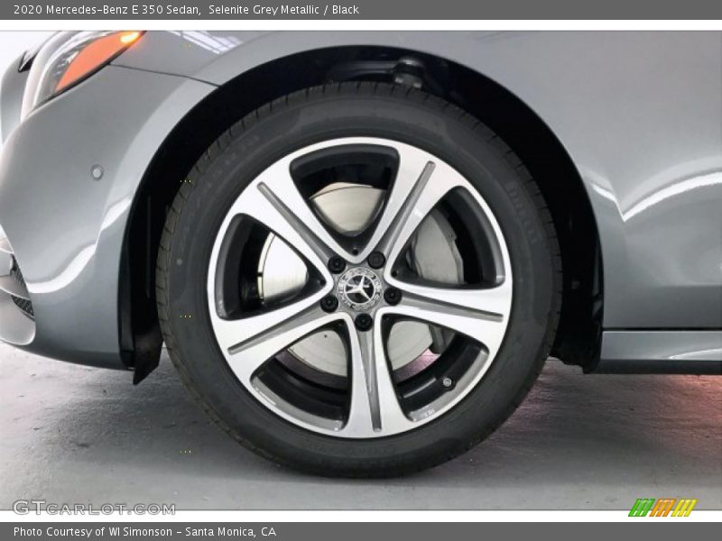 Selenite Grey Metallic / Black 2020 Mercedes-Benz E 350 Sedan