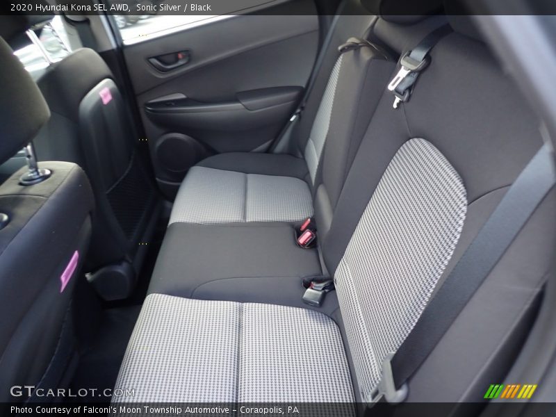 Sonic Silver / Black 2020 Hyundai Kona SEL AWD