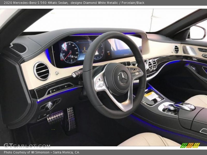 Dashboard of 2020 S 560 4Matic Sedan
