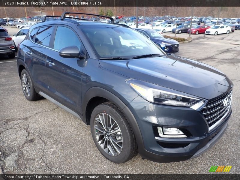 Dusk Blue / Beige 2020 Hyundai Tucson Ultimate AWD