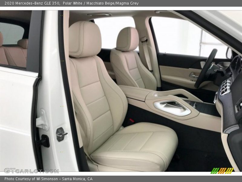 Polar White / Macchiato Beige/Magma Grey 2020 Mercedes-Benz GLE 350