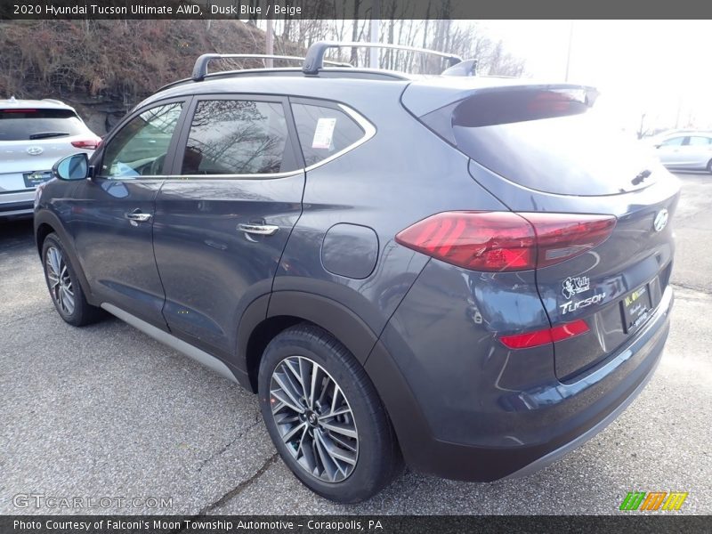 Dusk Blue / Beige 2020 Hyundai Tucson Ultimate AWD