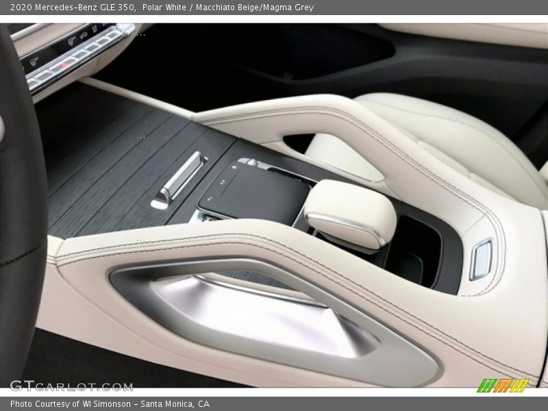 Polar White / Macchiato Beige/Magma Grey 2020 Mercedes-Benz GLE 350