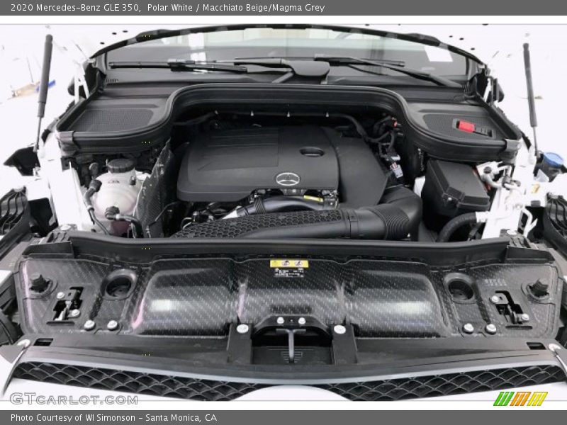 Polar White / Macchiato Beige/Magma Grey 2020 Mercedes-Benz GLE 350