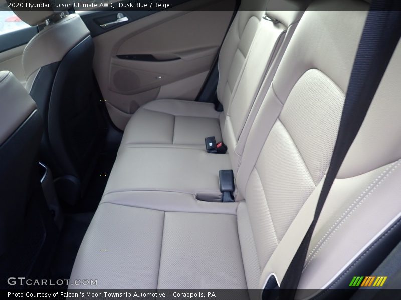 Dusk Blue / Beige 2020 Hyundai Tucson Ultimate AWD