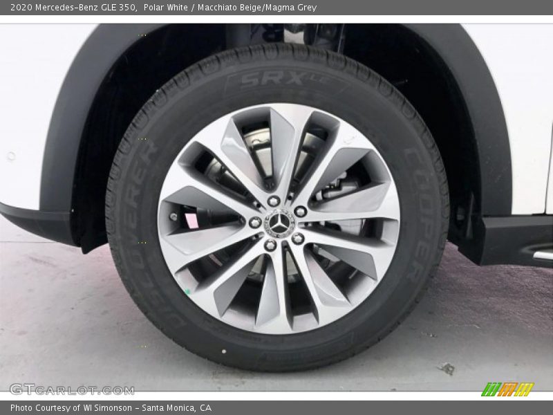 Polar White / Macchiato Beige/Magma Grey 2020 Mercedes-Benz GLE 350