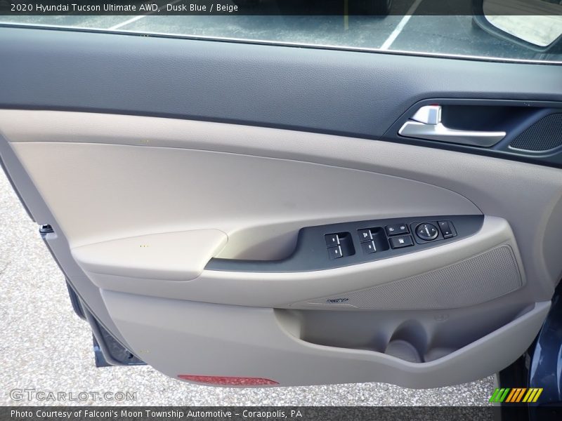 Dusk Blue / Beige 2020 Hyundai Tucson Ultimate AWD