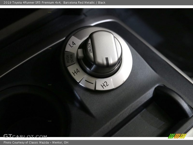 Controls of 2019 4Runner SR5 Premium 4x4