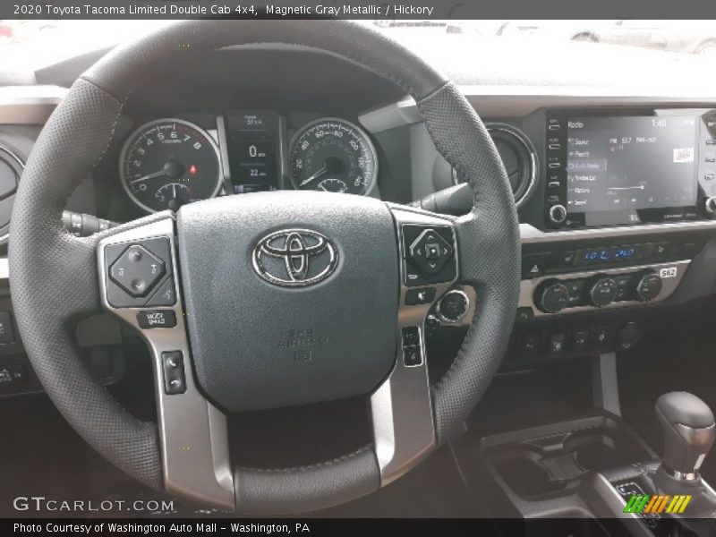 Magnetic Gray Metallic / Hickory 2020 Toyota Tacoma Limited Double Cab 4x4