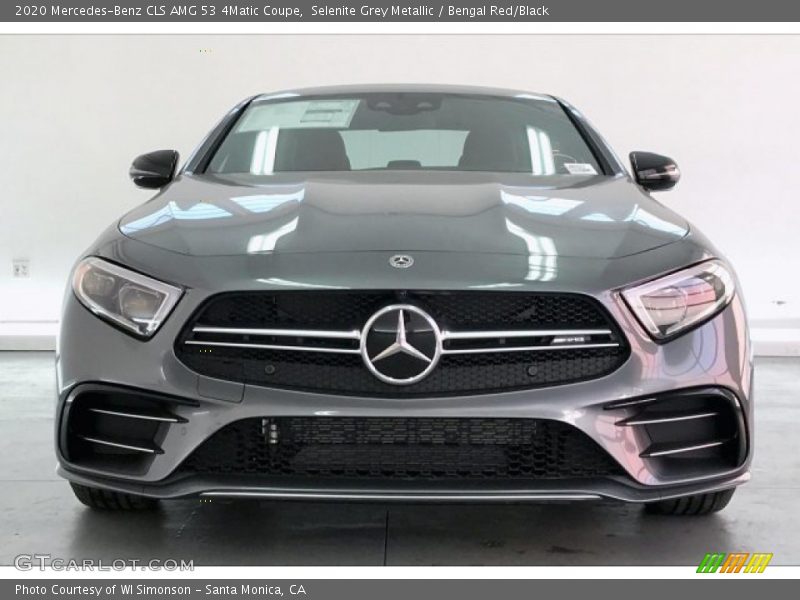 Selenite Grey Metallic / Bengal Red/Black 2020 Mercedes-Benz CLS AMG 53 4Matic Coupe