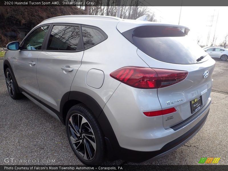 Stellar Silver / Gray 2020 Hyundai Tucson Sport AWD