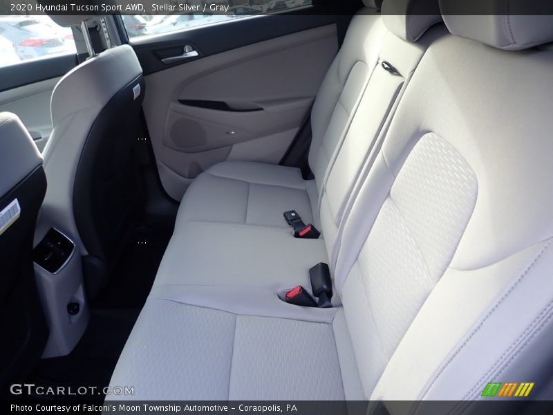 Stellar Silver / Gray 2020 Hyundai Tucson Sport AWD