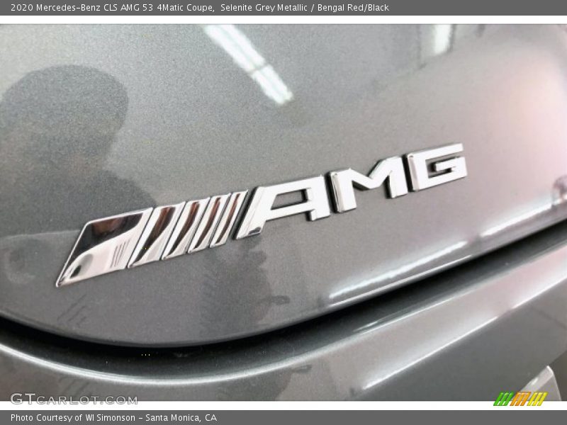 Selenite Grey Metallic / Bengal Red/Black 2020 Mercedes-Benz CLS AMG 53 4Matic Coupe
