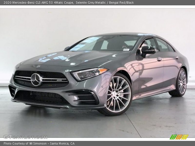 Front 3/4 View of 2020 CLS AMG 53 4Matic Coupe