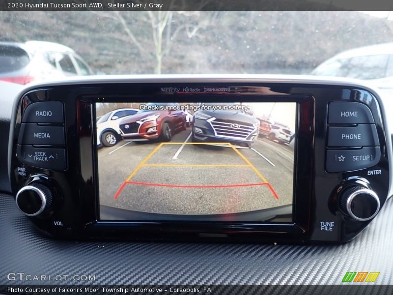 Stellar Silver / Gray 2020 Hyundai Tucson Sport AWD