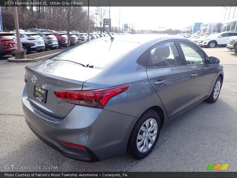 Urban Gray / Black 2020 Hyundai Accent SE