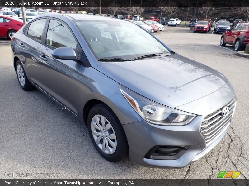 Urban Gray / Black 2020 Hyundai Accent SE