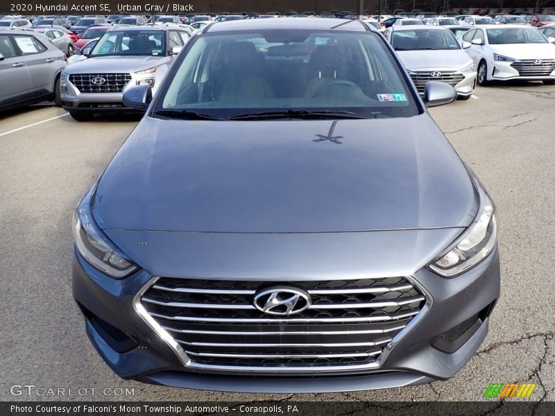 Urban Gray / Black 2020 Hyundai Accent SE