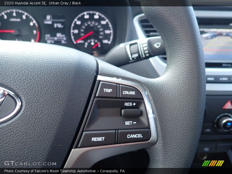 Urban Gray / Black 2020 Hyundai Accent SE
