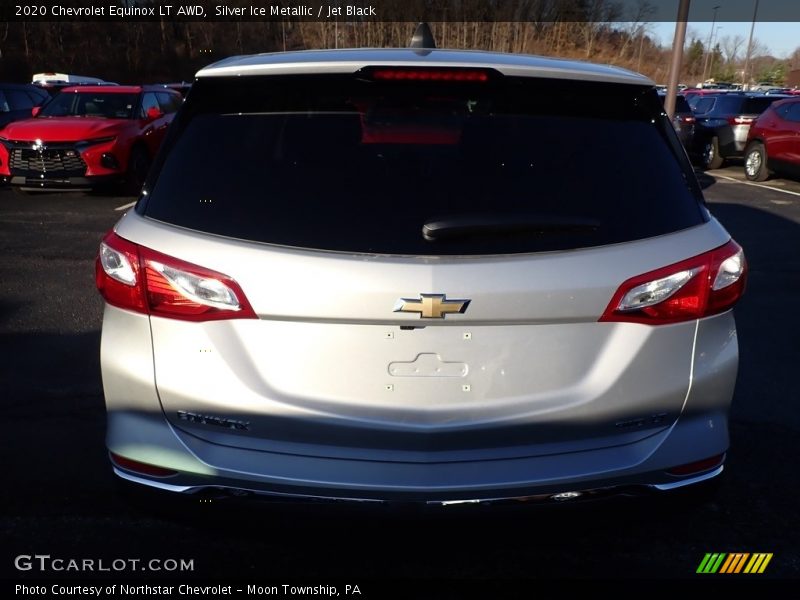 Silver Ice Metallic / Jet Black 2020 Chevrolet Equinox LT AWD