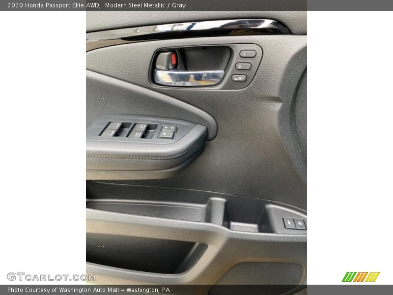 Modern Steel Metallic / Gray 2020 Honda Passport Elite AWD