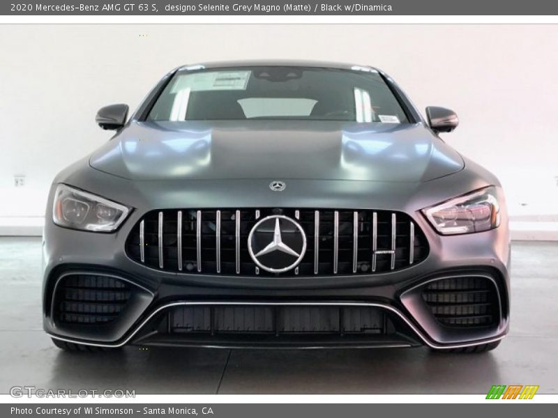 designo Selenite Grey Magno (Matte) / Black w/Dinamica 2020 Mercedes-Benz AMG GT 63 S