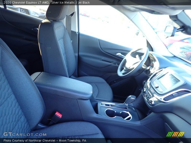 Silver Ice Metallic / Jet Black 2020 Chevrolet Equinox LT AWD