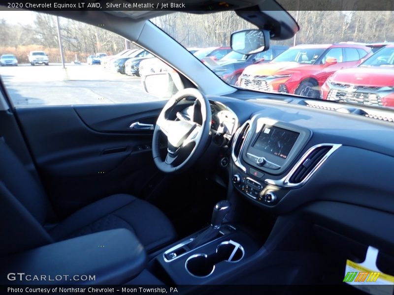 Silver Ice Metallic / Jet Black 2020 Chevrolet Equinox LT AWD