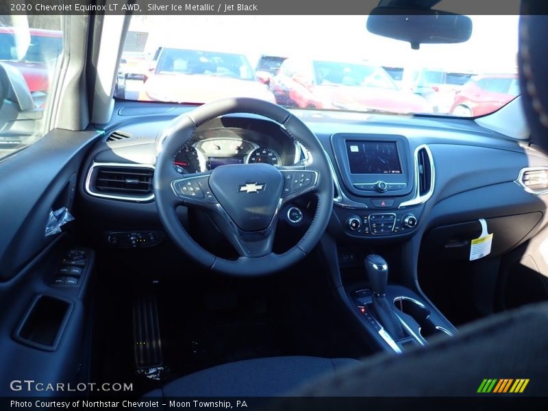 Silver Ice Metallic / Jet Black 2020 Chevrolet Equinox LT AWD