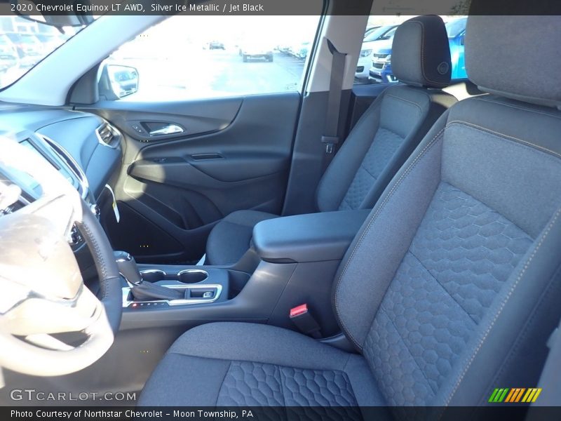 Silver Ice Metallic / Jet Black 2020 Chevrolet Equinox LT AWD