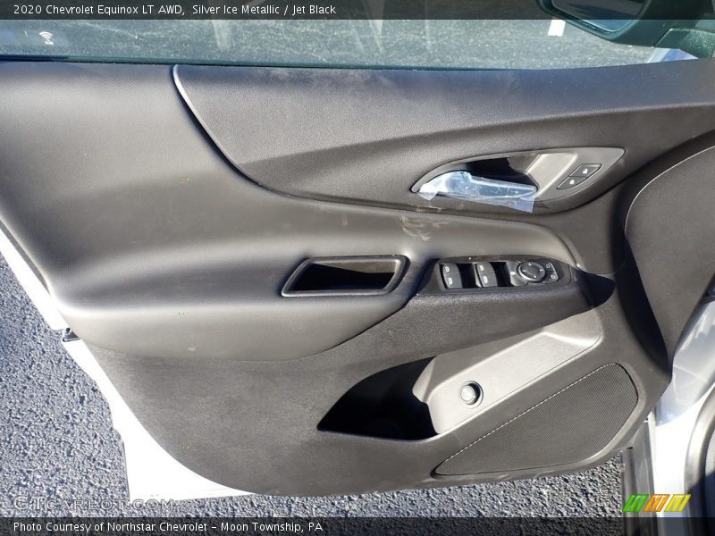Silver Ice Metallic / Jet Black 2020 Chevrolet Equinox LT AWD