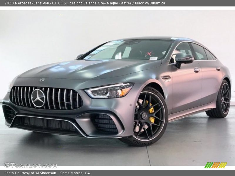 Front 3/4 View of 2020 AMG GT 63 S