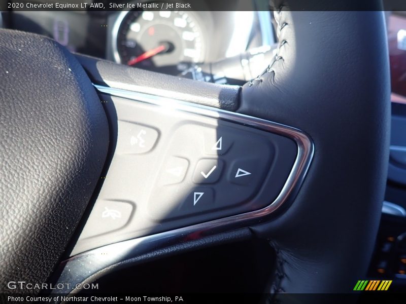 Silver Ice Metallic / Jet Black 2020 Chevrolet Equinox LT AWD