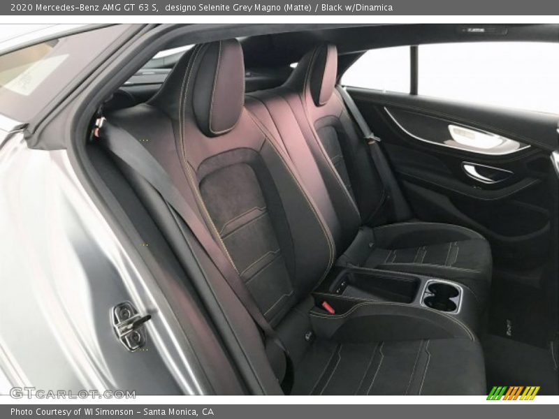 Rear Seat of 2020 AMG GT 63 S