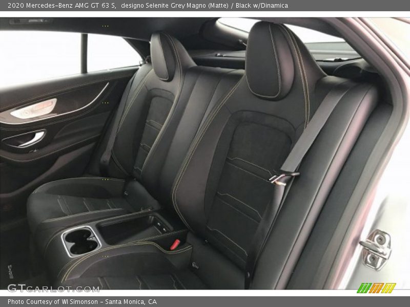 Rear Seat of 2020 AMG GT 63 S