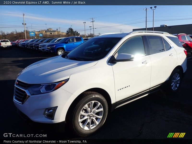 Summit White / Jet Black 2020 Chevrolet Equinox LT AWD