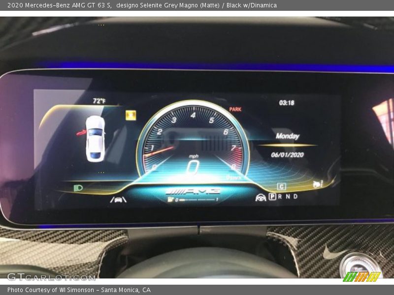  2020 AMG GT 63 S 63 S Gauges