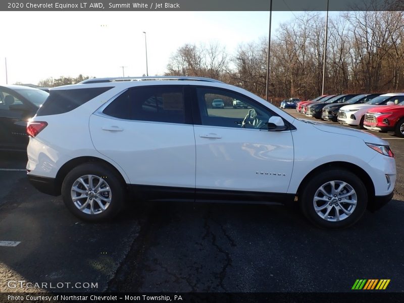 Summit White / Jet Black 2020 Chevrolet Equinox LT AWD