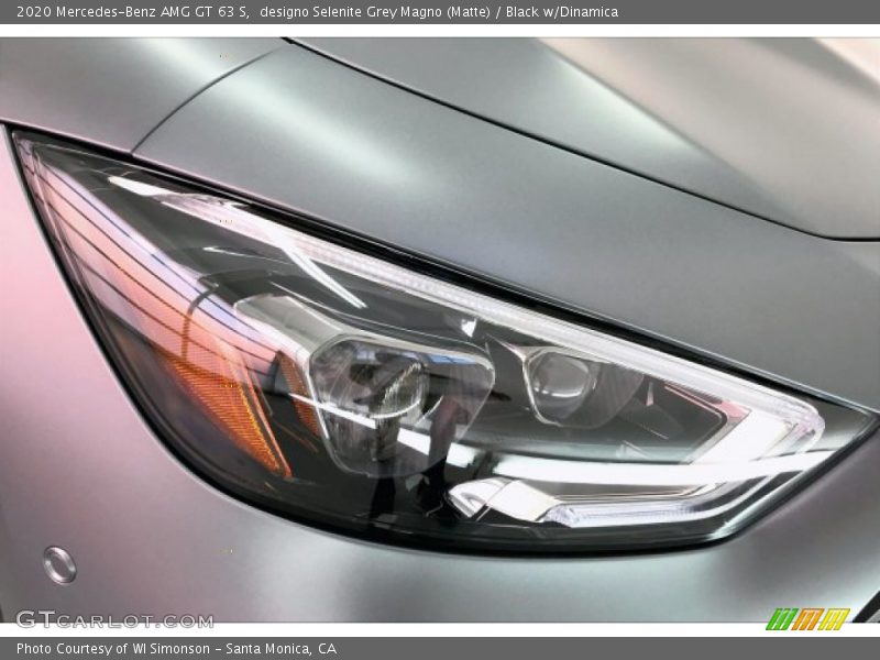 designo Selenite Grey Magno (Matte) / Black w/Dinamica 2020 Mercedes-Benz AMG GT 63 S