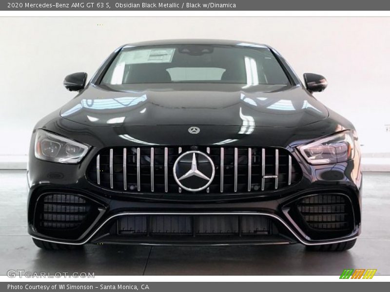 Obsidian Black Metallic / Black w/Dinamica 2020 Mercedes-Benz AMG GT 63 S