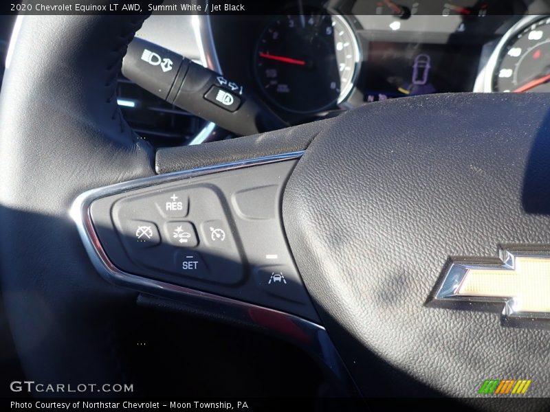 Summit White / Jet Black 2020 Chevrolet Equinox LT AWD