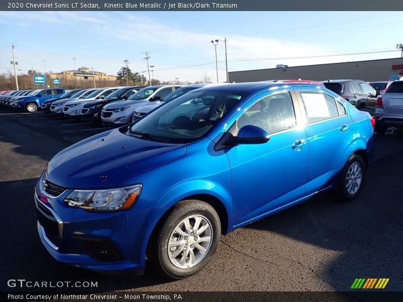 Kinetic Blue Metallic / Jet Black/Dark Titanium 2020 Chevrolet Sonic LT Sedan