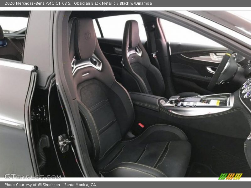 Obsidian Black Metallic / Black w/Dinamica 2020 Mercedes-Benz AMG GT 63 S