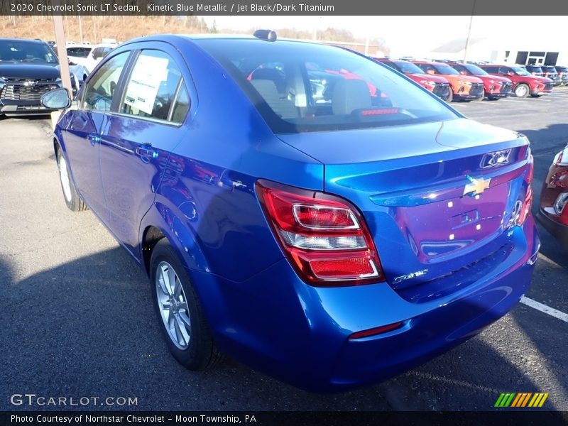 Kinetic Blue Metallic / Jet Black/Dark Titanium 2020 Chevrolet Sonic LT Sedan