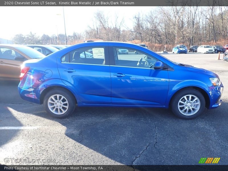 Kinetic Blue Metallic / Jet Black/Dark Titanium 2020 Chevrolet Sonic LT Sedan